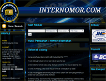 Tablet Screenshot of internomor.com